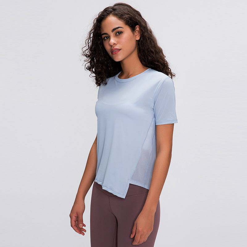 Sweat wicking solid top